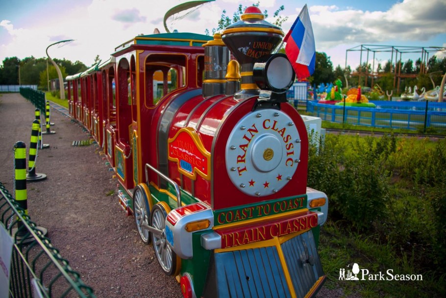 Томск парк аттракционов паровозик Томас