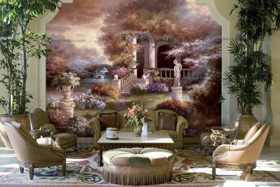 Фрески Ластанза в интерьере