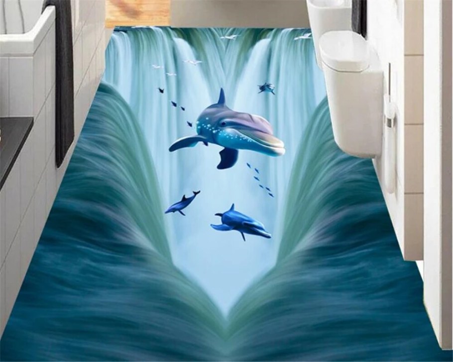 Наливной пол с рисунком