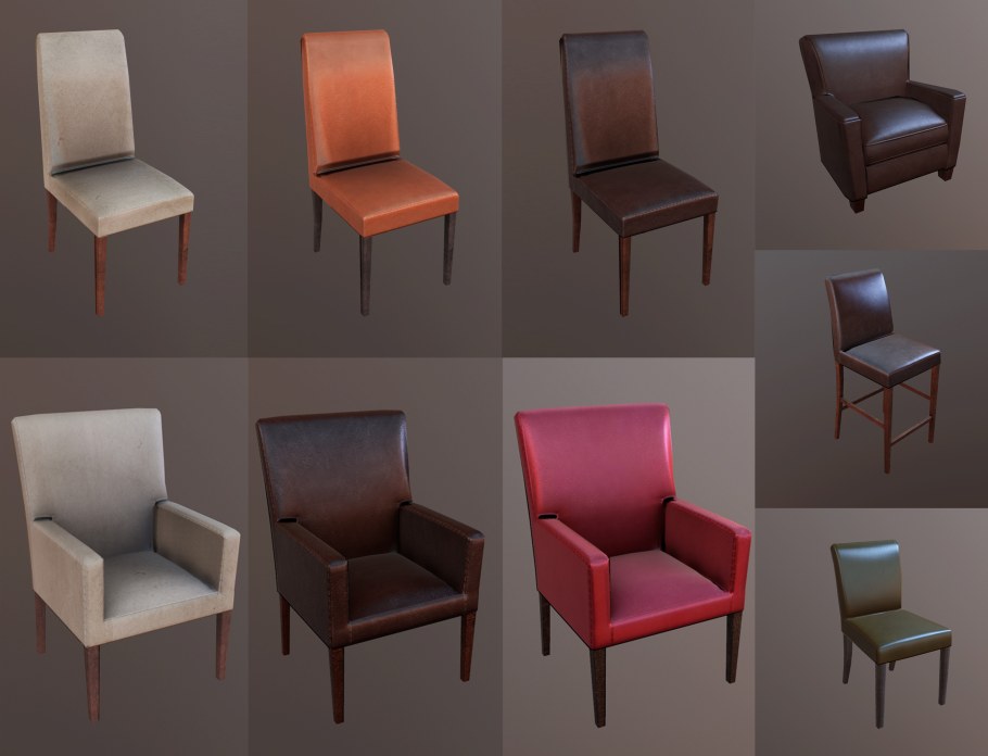 Asset Pack мебель