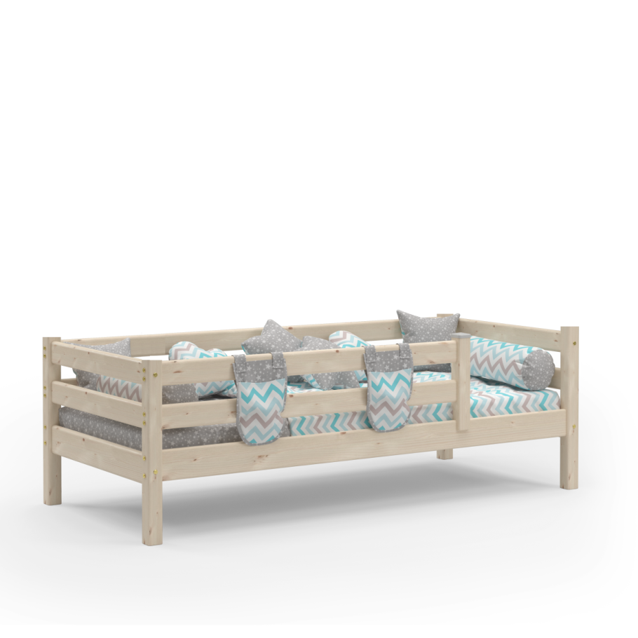 Вариант 1 кровать «Соня» прозрачный лак