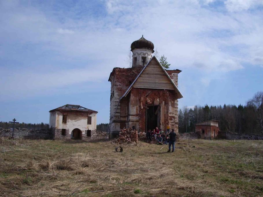 Благовещенский ионо-Яшезерский монастырь зимой