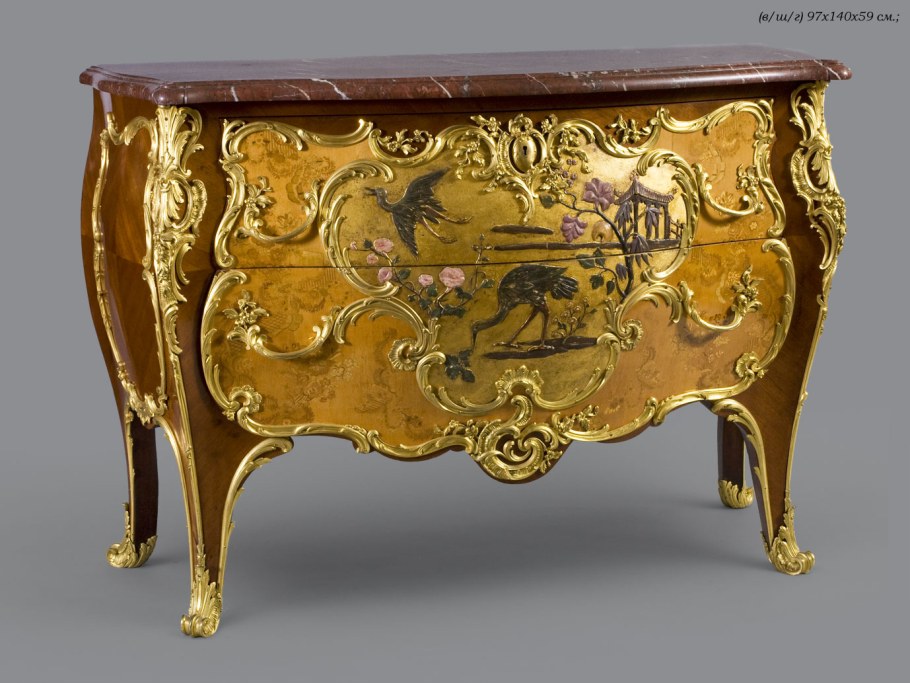 Рококо Маркетри мебель