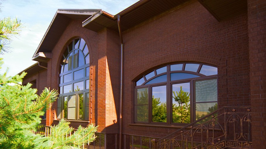 Окно с ламинацией дом