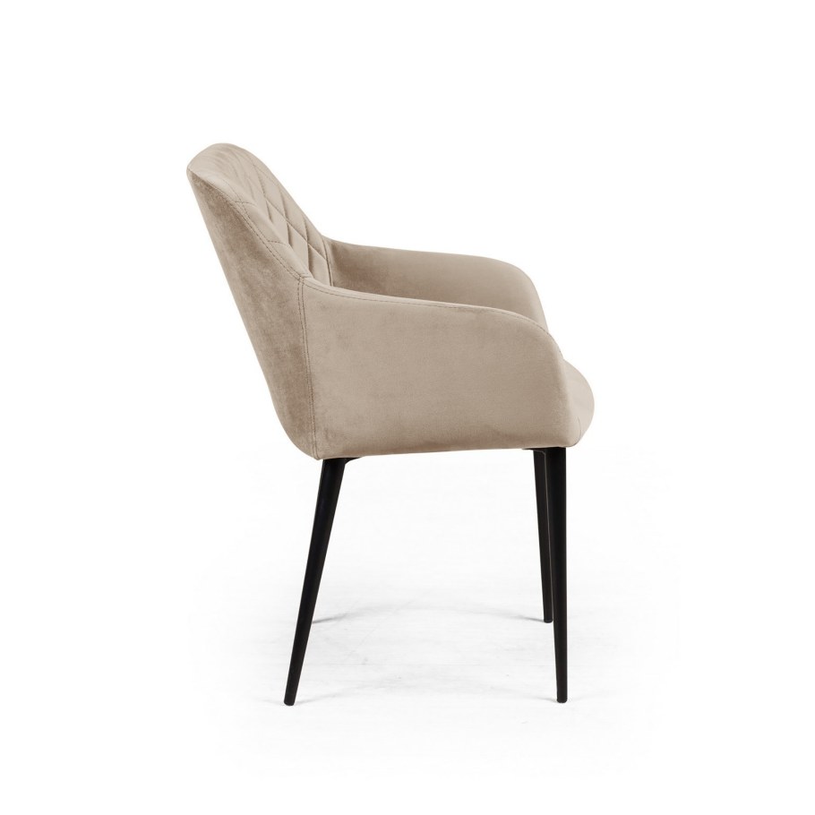 Леман стул бархат (бежевый 5) прострочка