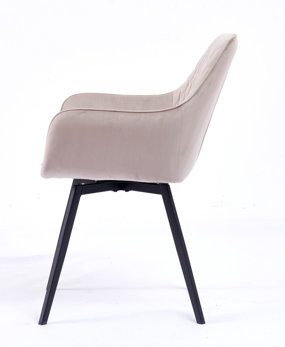 Кресло поворотное dc79001r капучино/черный