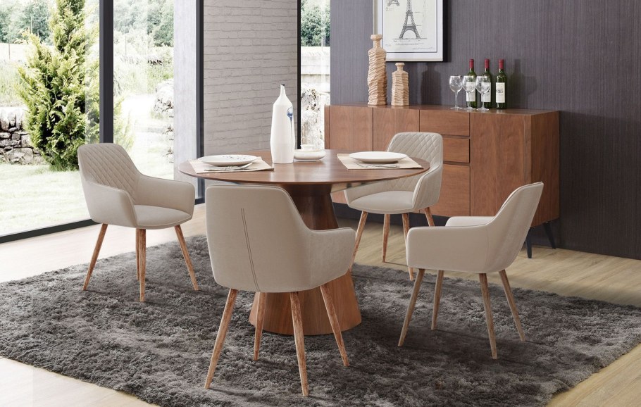 Стул Anita, бежевый/дуб