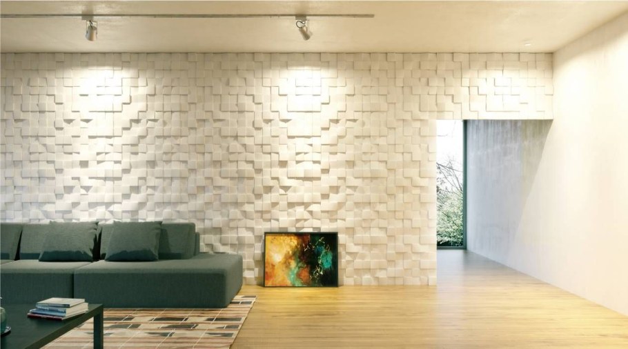 Гипсовые панели для стен квадраты