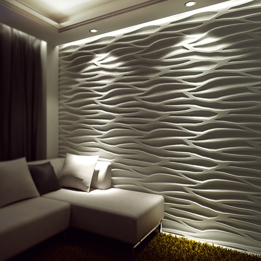 Гипсовая 3d панель "Stahl"