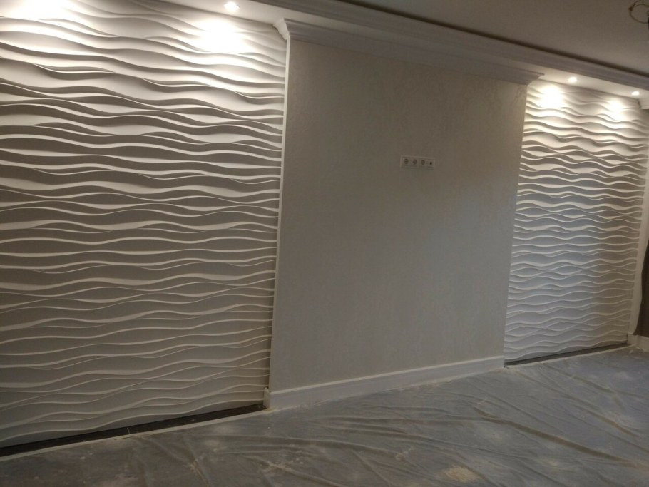 Гипсовая 3d панель Рондо 255