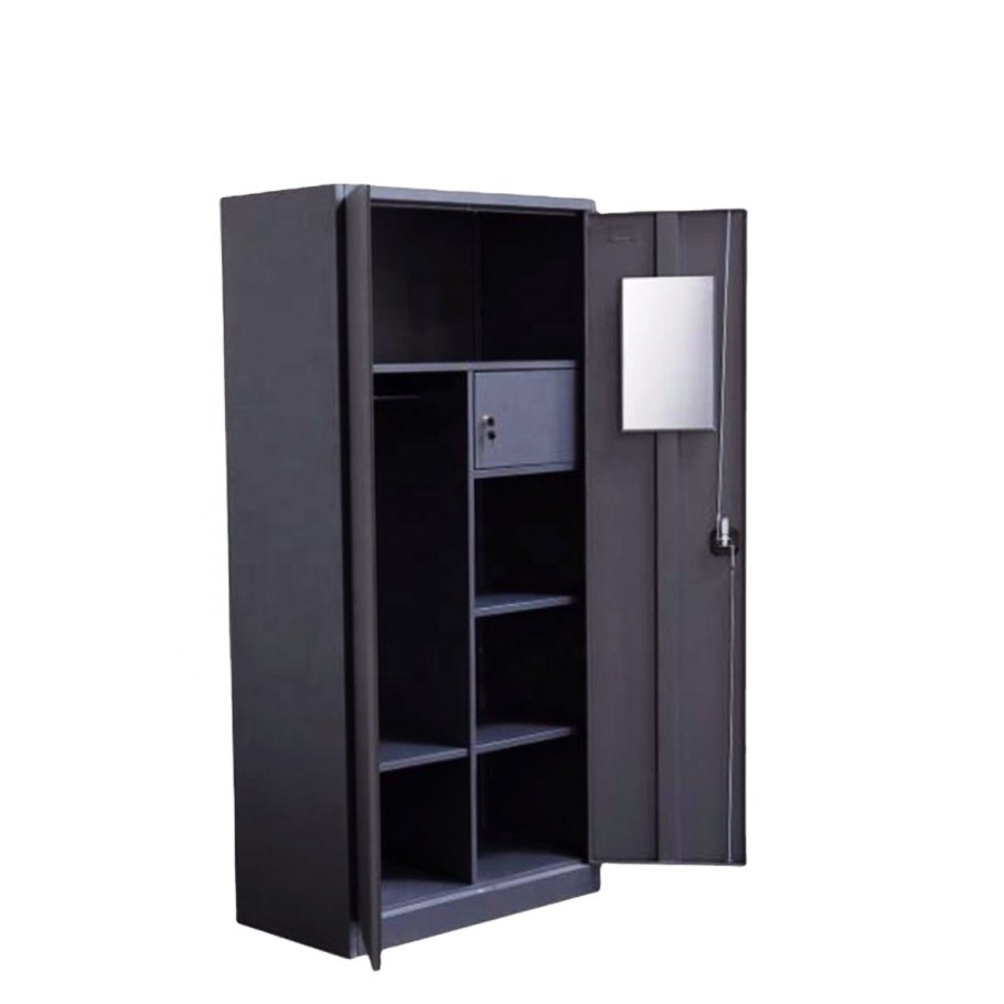 Шкаф металлический черный