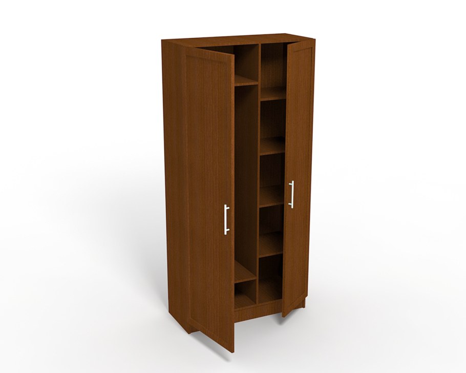 Шкаф комбинированный двухстворчатый 1124х580х1824