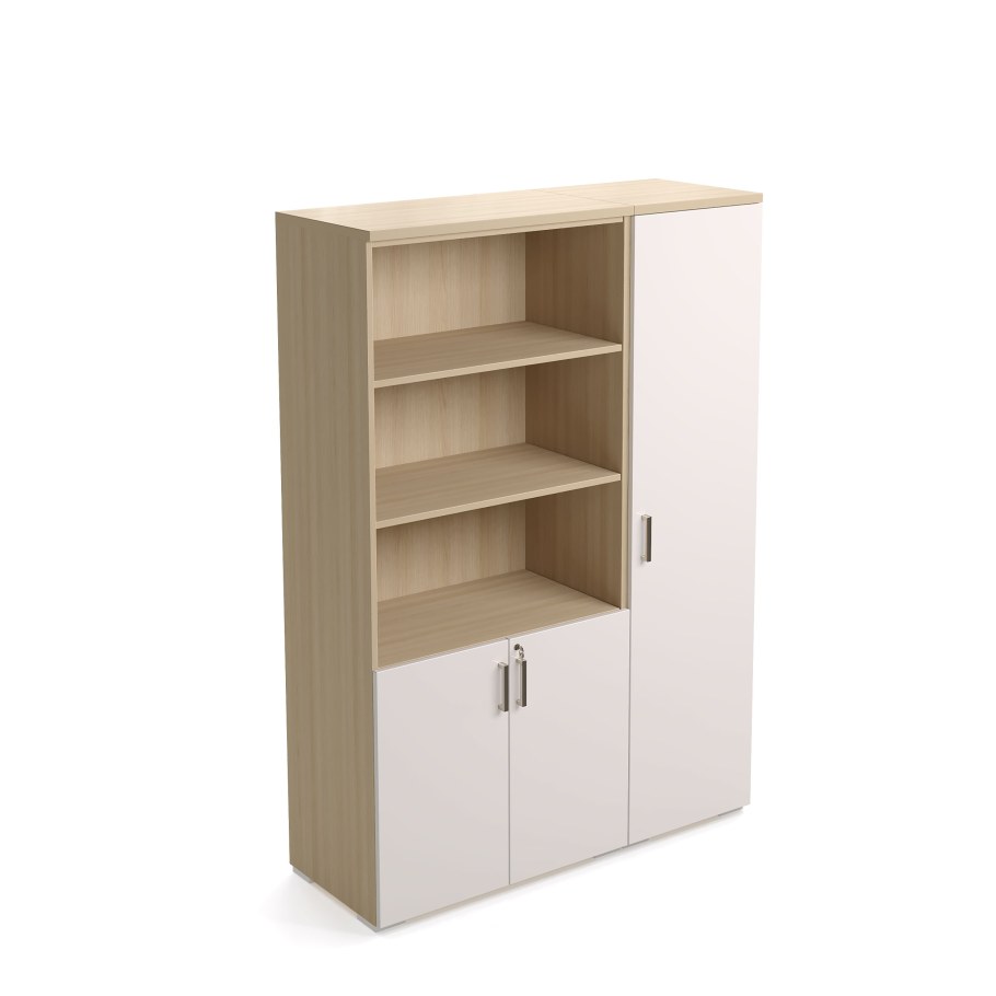 Шкаф для документов комбинированный "Бруклин" (850*410*2002)