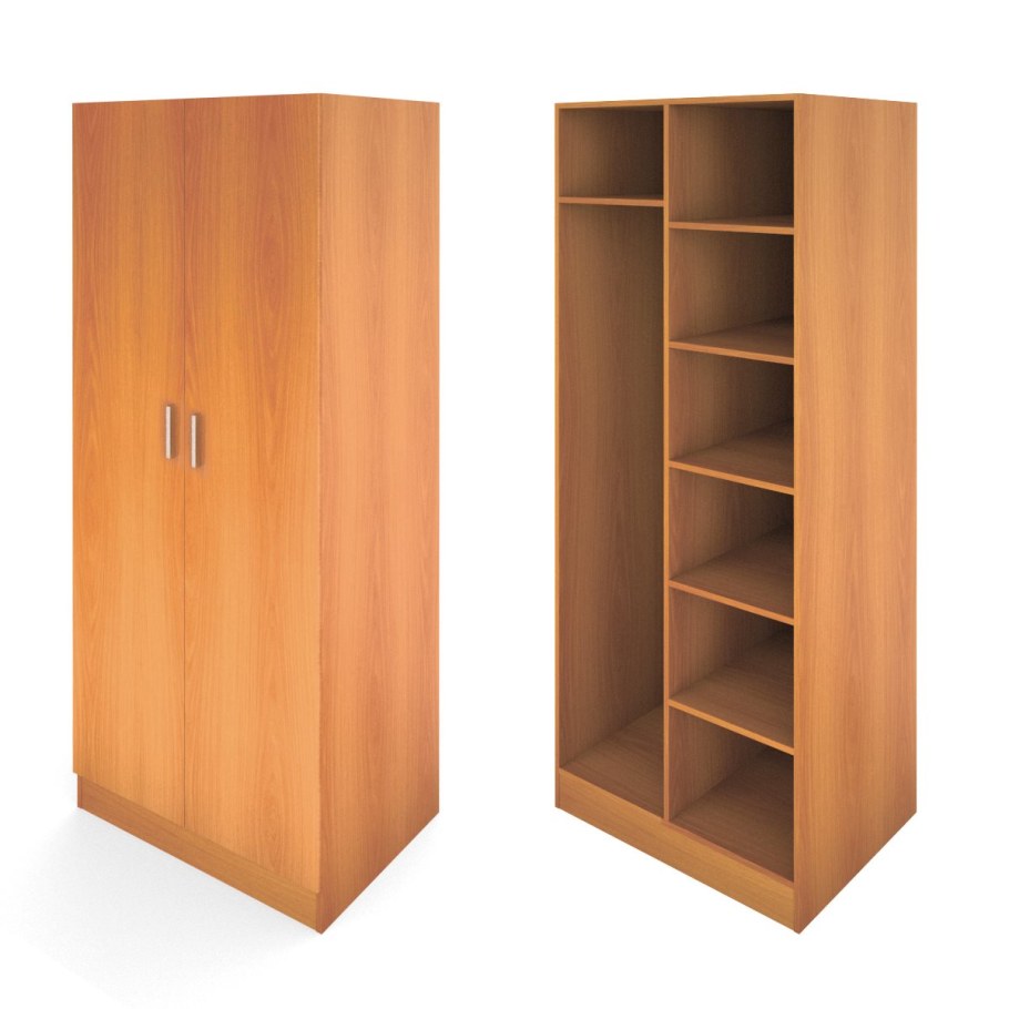 Шкаф платяной двухстворчатый 1124х580х1824