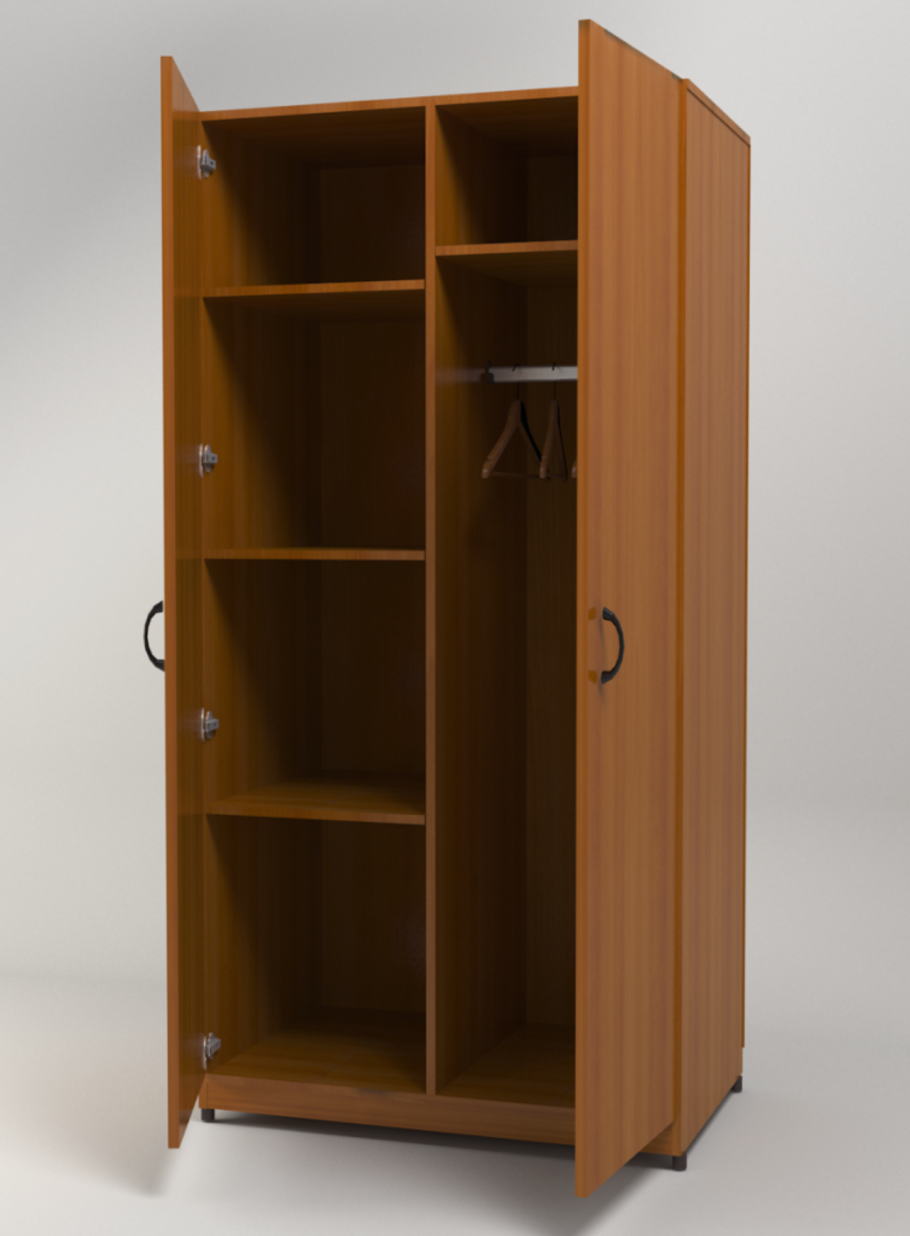 Шф21 шкаф 2-х СТВ комбинированный 860х520х1800