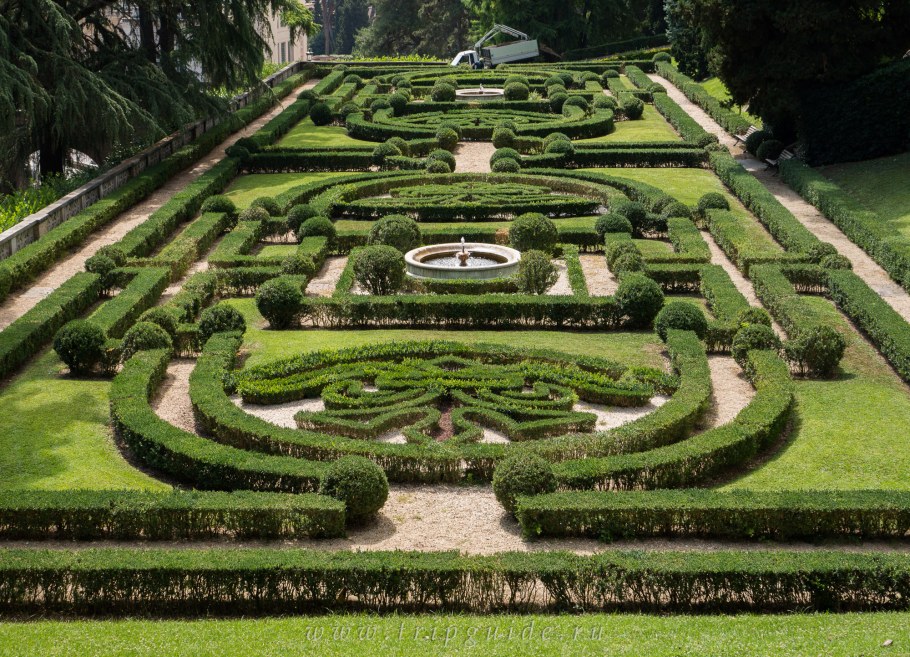 Сады Ватикана итальянский сад