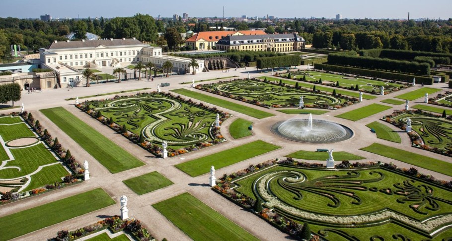 Германия Королевские сады Герренхаузен