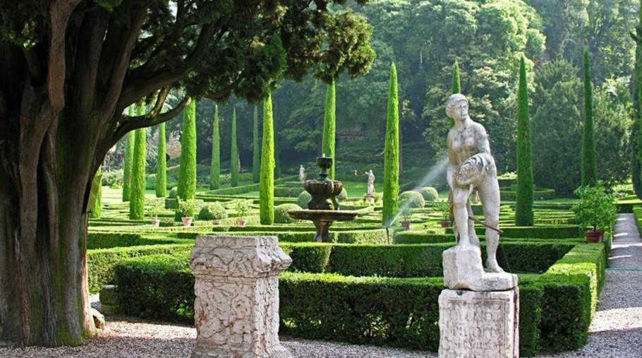 Сады дворца Джусти Верона