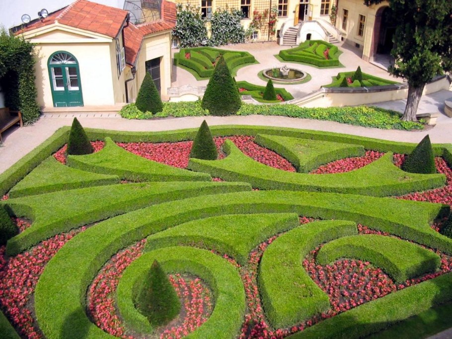 Барокко партер ландшафт