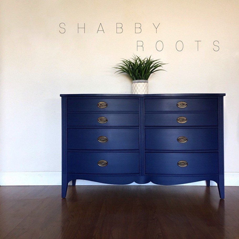 Королевский синий мебель