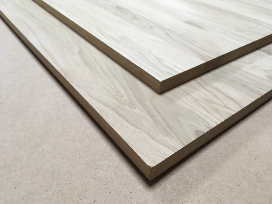 Цельноламельный щит дуб