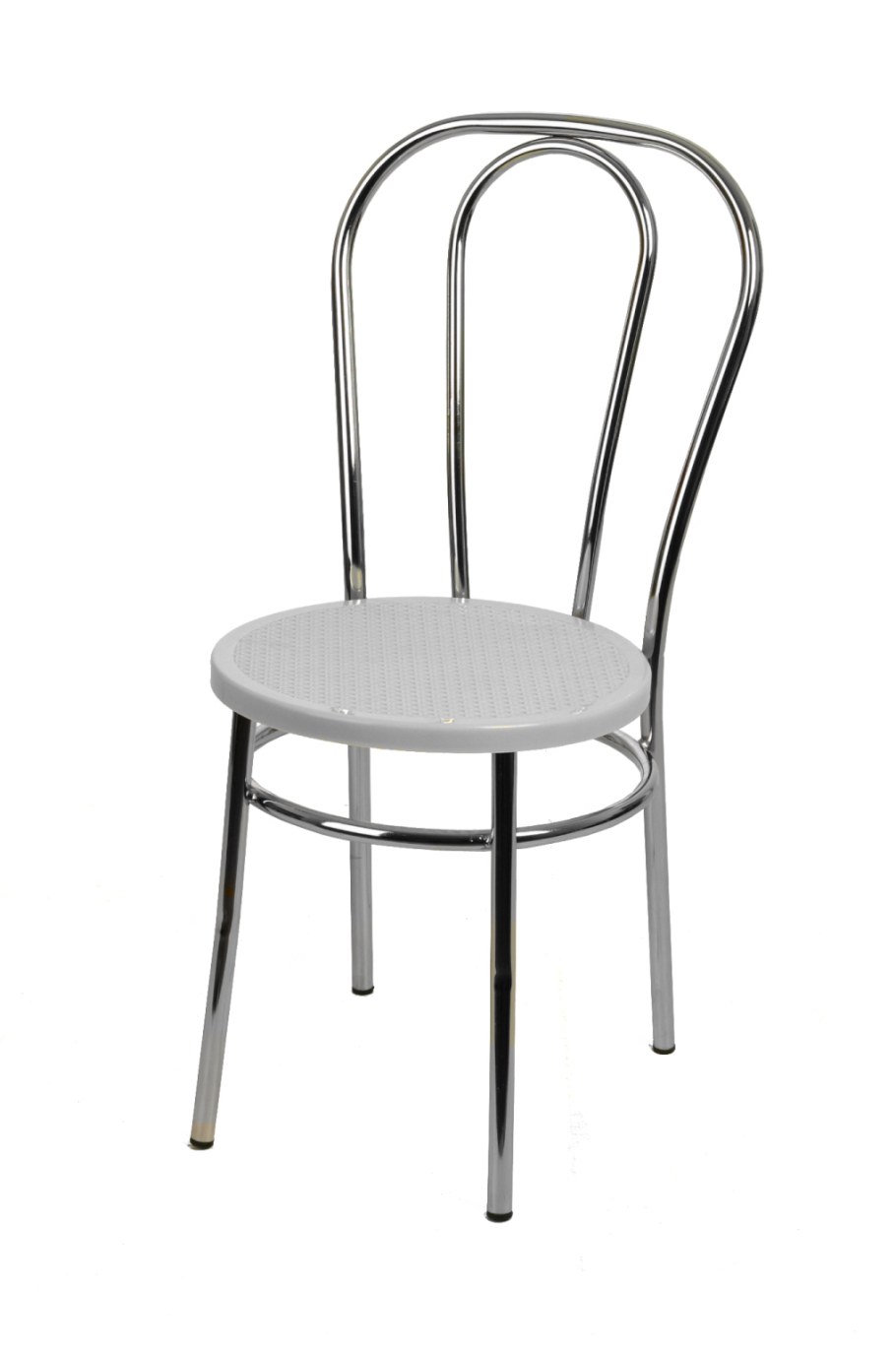 Стул Венский с пластиковым сиденьем СРП-075 (спинка две дуги)