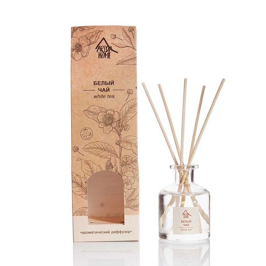 Arida Home диффузор белый чай, 50 мл