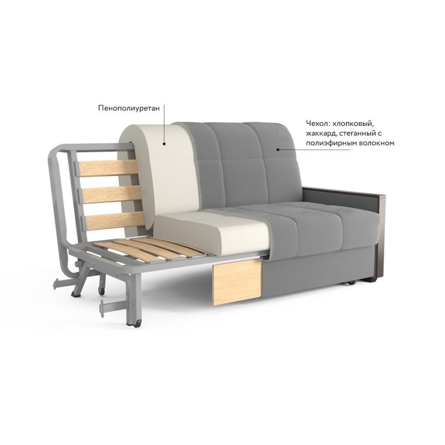 Прямой диван Helix Brera 56