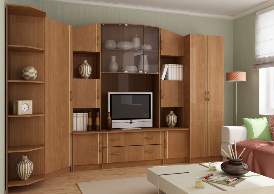 Стенка Макарена 3 Сурская мебель