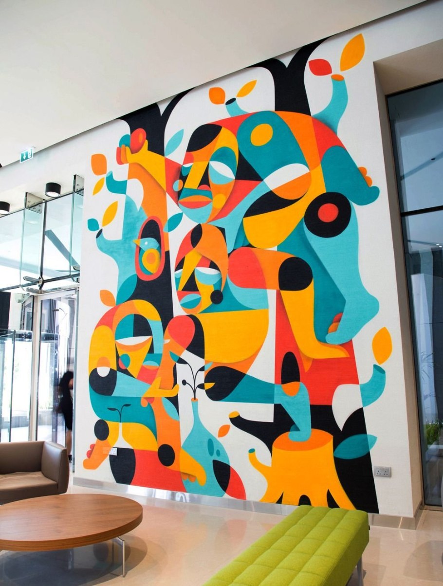 Дизайнерская роспись стен