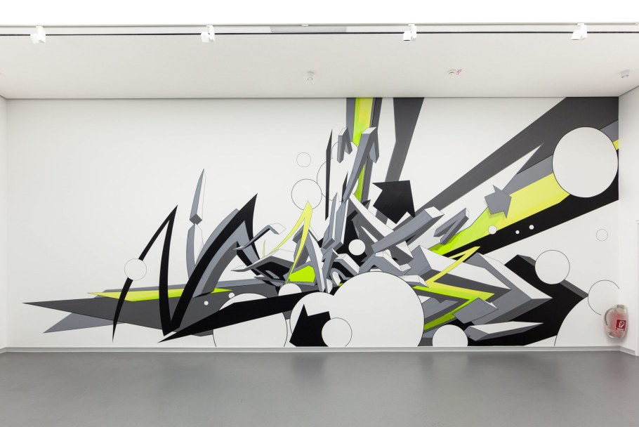 Роспись стен абстракция