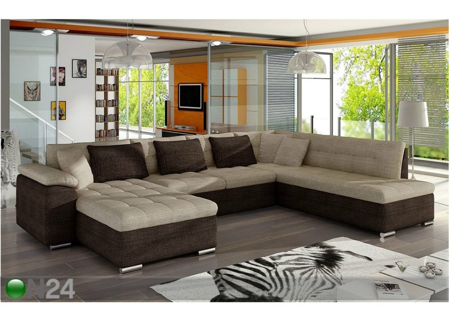 Диван Дисави Дублин серый