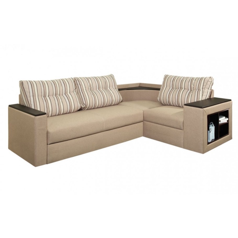 Мягкий угол 3нд с полкой