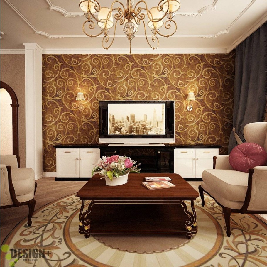 Гостиная в классическом стиле