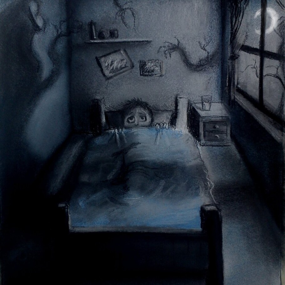 Страшные тени в комнате