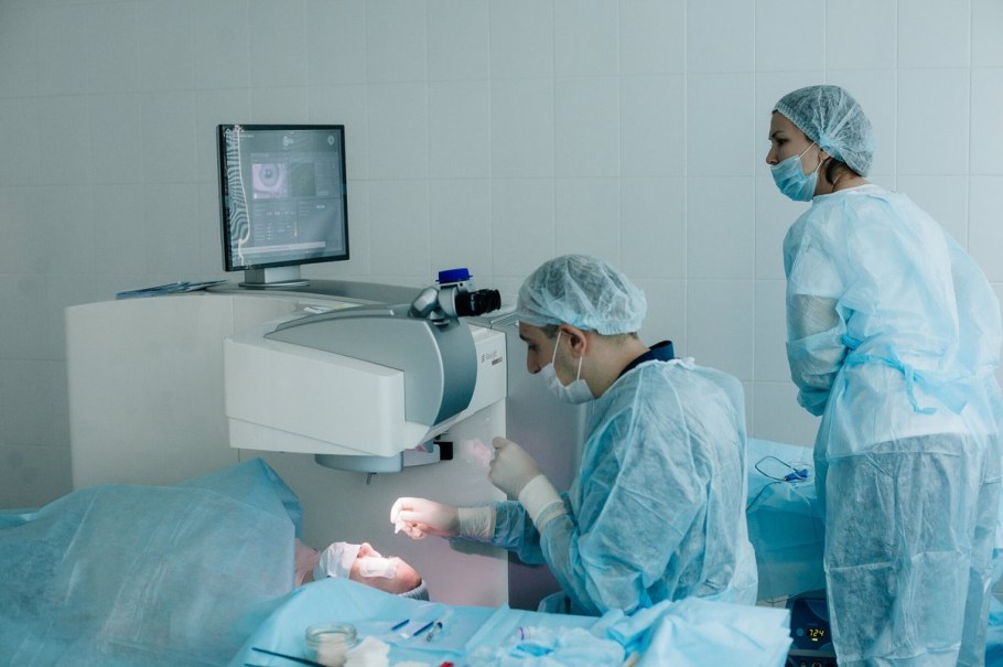 Катарактальное изменение хрусталика