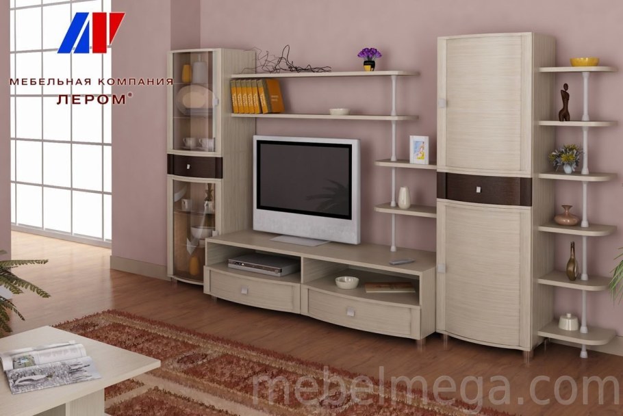 Модульная стенка Оливия Лером