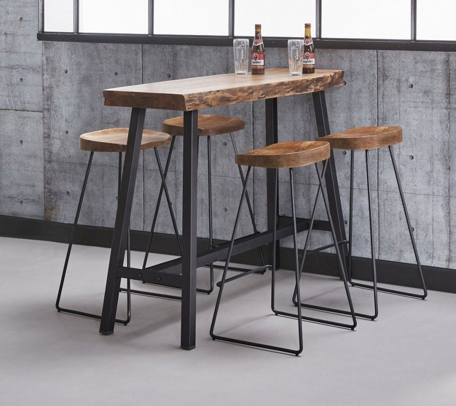 Барный стол в стиле лофт