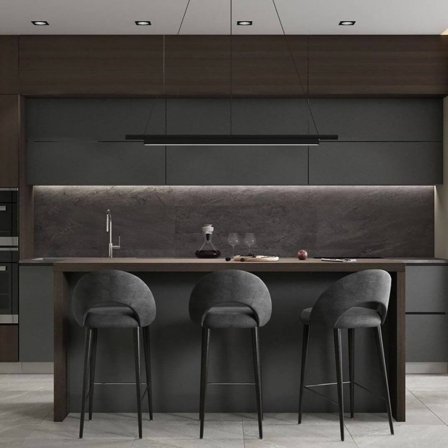 Маренго Силк цвет кухни