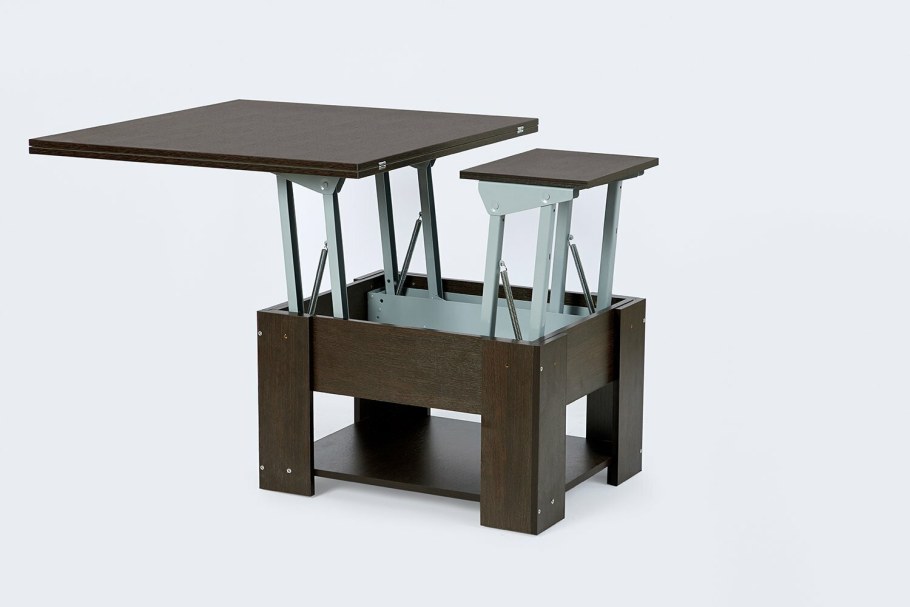 Купить журнальный столик-трансформер в Краснодаре бежево-серый