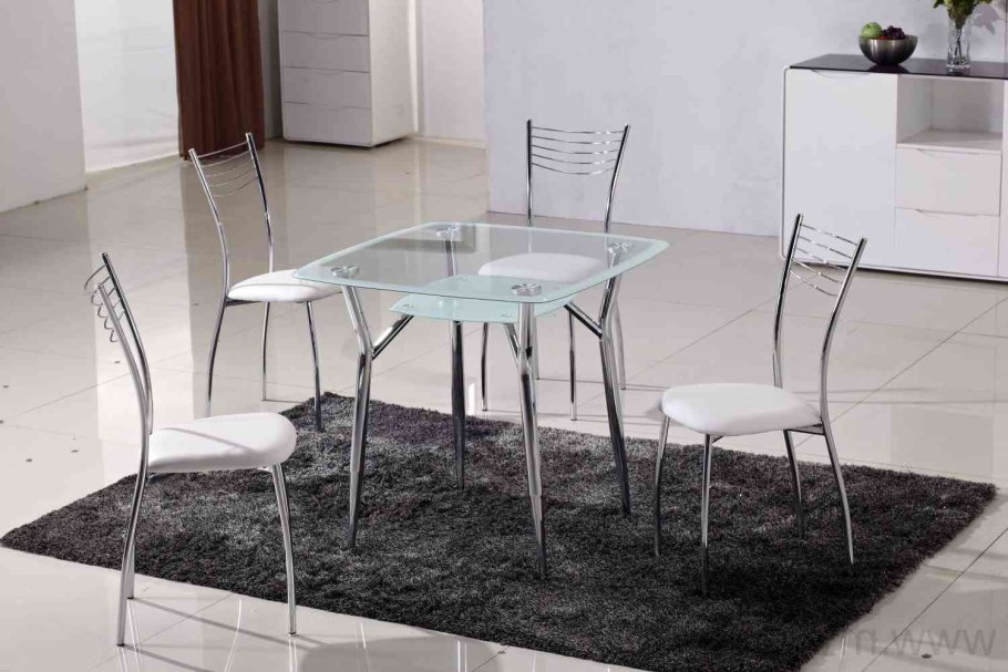 Стол обеденный Метта в-2 стекло