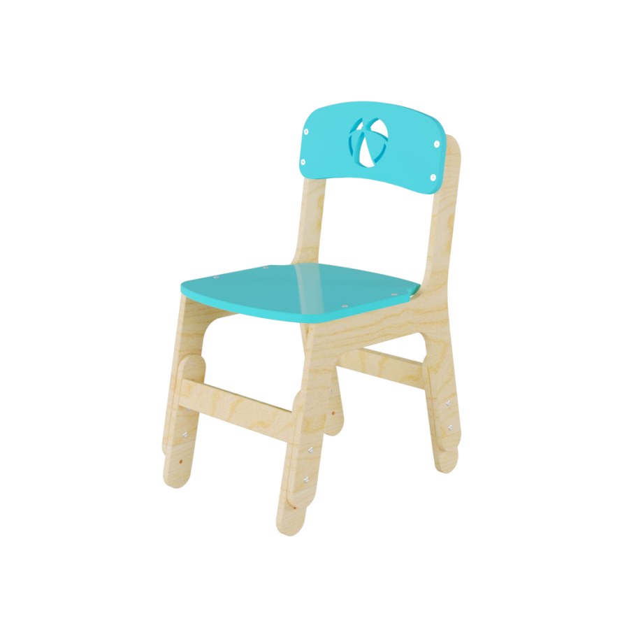 Стул детский регулируемый 34x34,5x26-34 Студр1.13