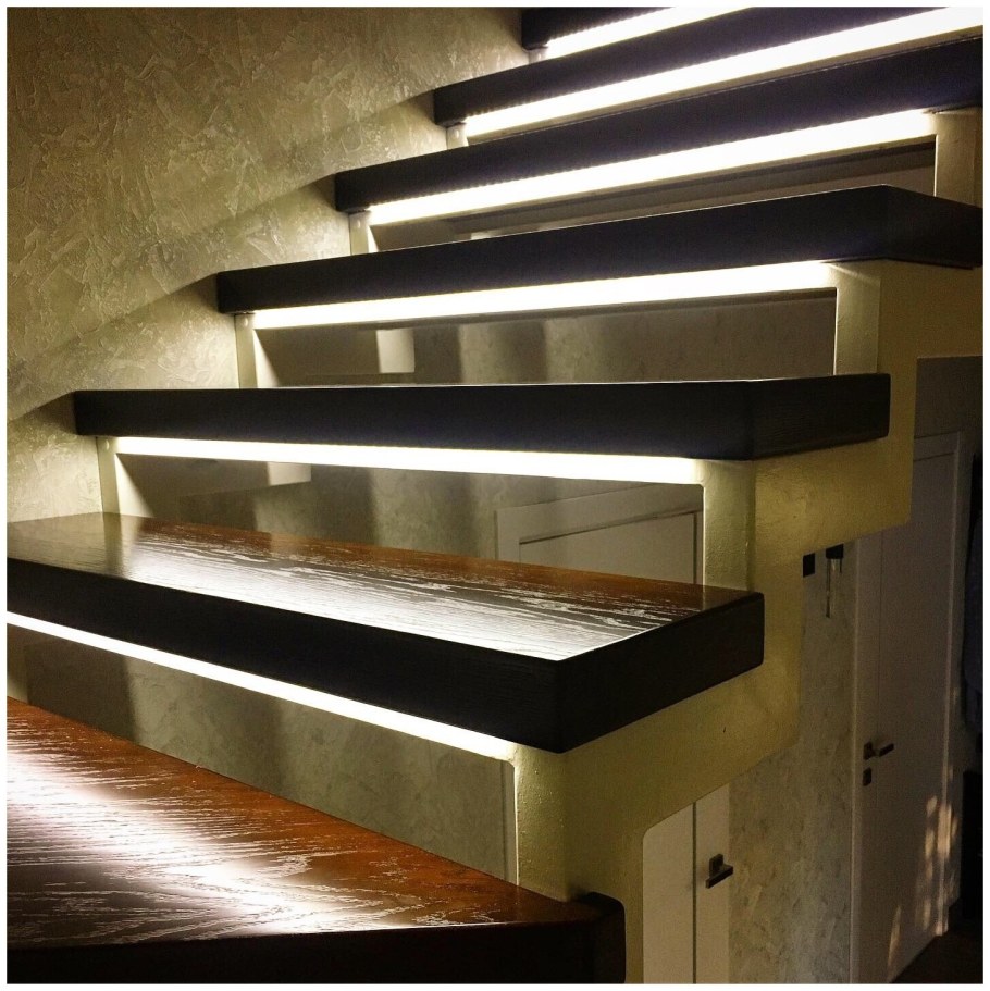 Подсветка лестницы