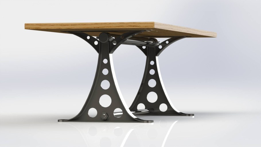 Дизайнерские ножки для стола из металла