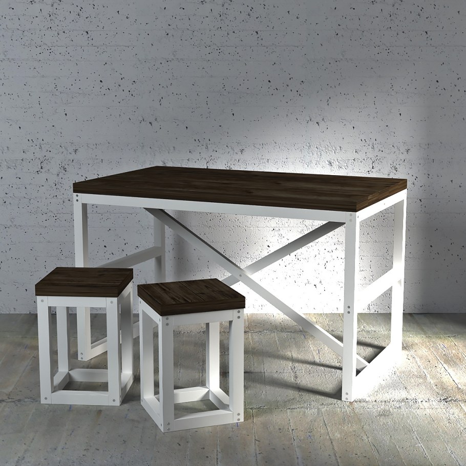 Стол лофт постформинг