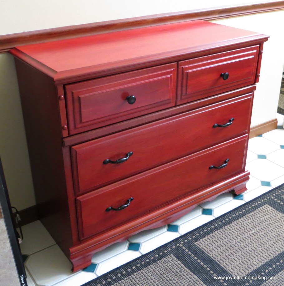 Восстановление старого комода