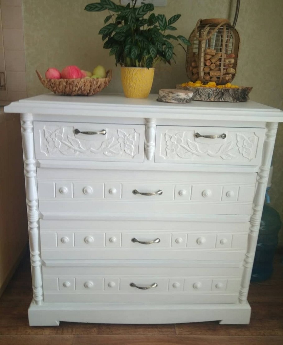 Реставрируем старый комод