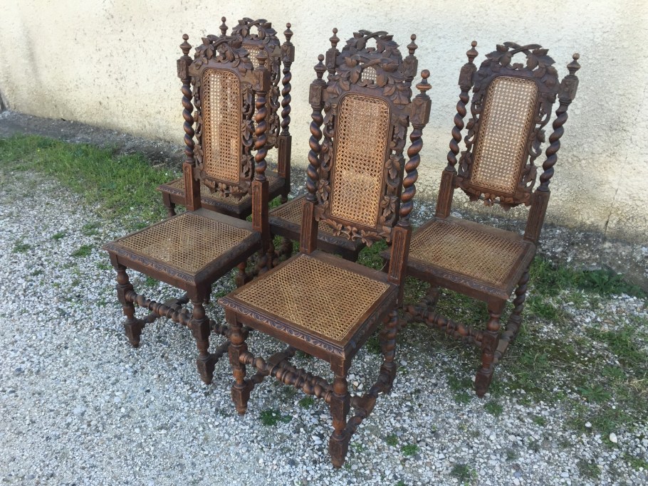 Фламандский Ренессанс 19 век стул