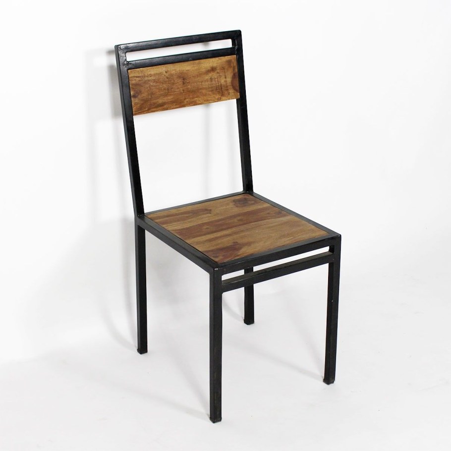 Стул металл и дерево