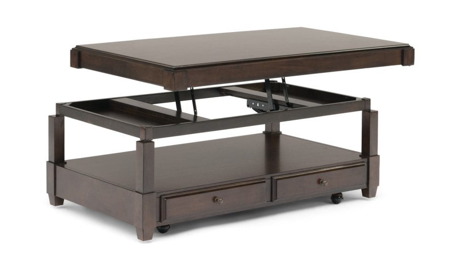 Minimalist Rectangle Coffee Table liftable купить